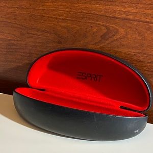 Cute black glasses case